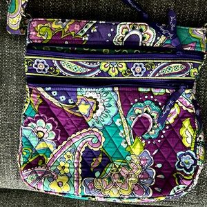 Vibrant Paisley Crossbody Bag